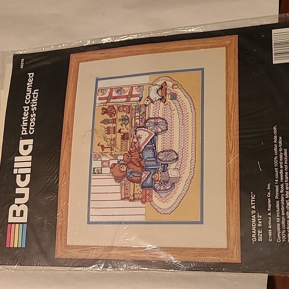 Bucilla Counted Cross Stitch NWT